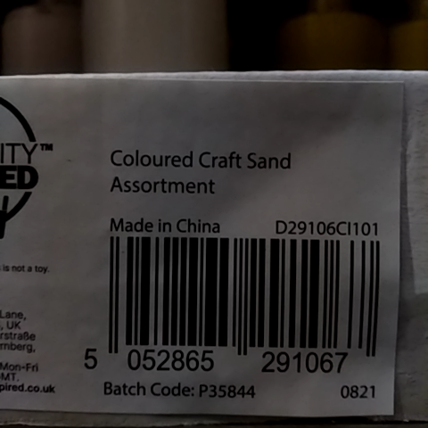 Sabbia Colorata 0,5 Mm – Sacchetto Da 1kg (25 Colori) – Ideale Per Decorazioni Fai Da Te, Vasi E Matrimoni – Prodotta In Italia (Champagne) - 2