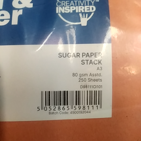 Carta Da Zucchero Riciclata A2 - 20 Fogli 10 Colori Pastello, 100g/m², Ideale Per Arte E Fai Da Te - Foto 9
