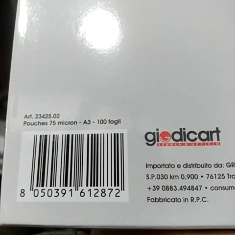 Fogli Plastificazione A3 Waytex - 100 Pezzi, 75 Micron Lucidi, Angoli Arrotondati - Foto 7