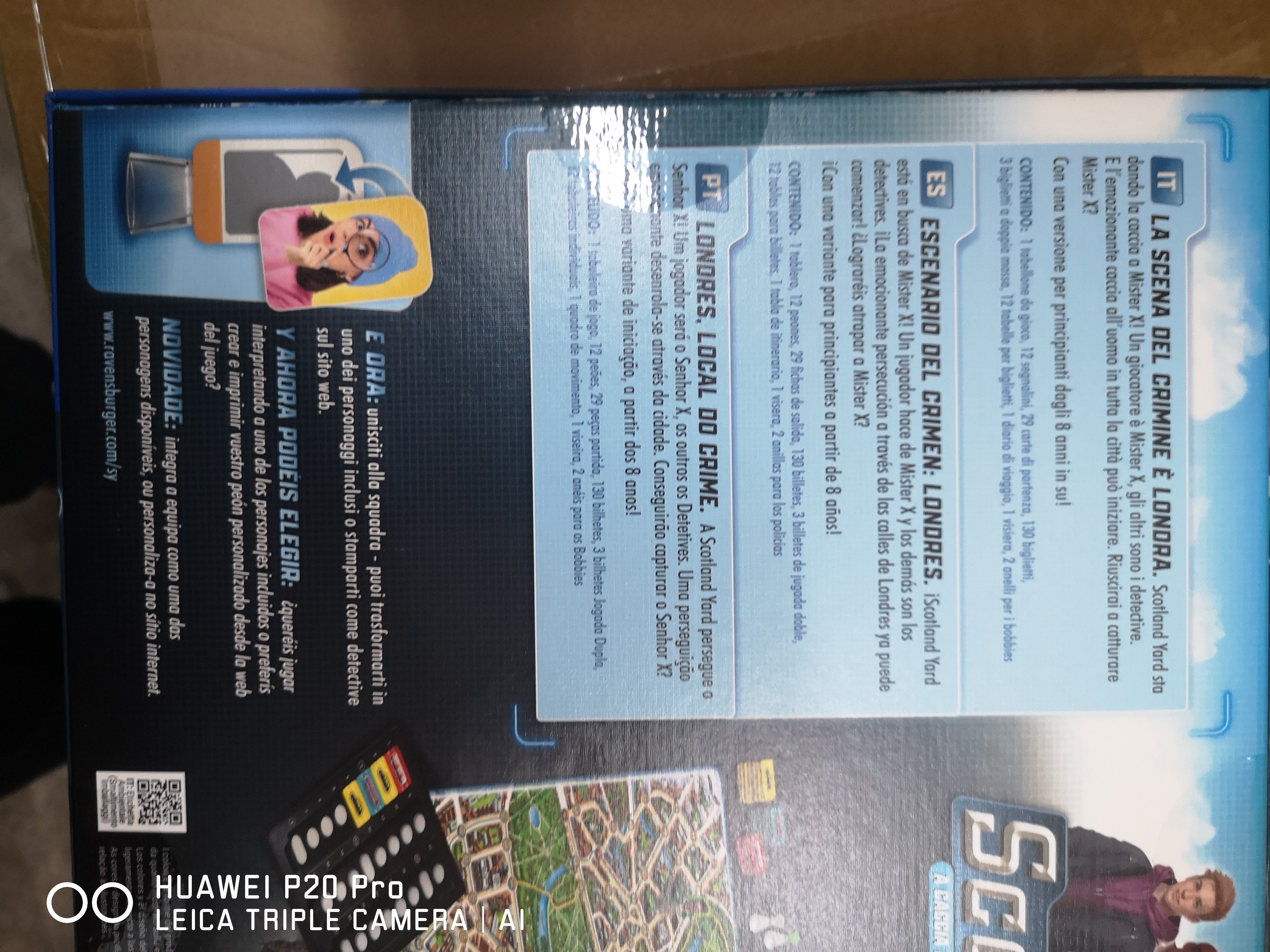 Ravensburger Scotland Yard Junior - Gioco Da Tavolo Investigativo Per Bambini 6+ Anni - Versione Italiana, 2-6 Giocatori - 3