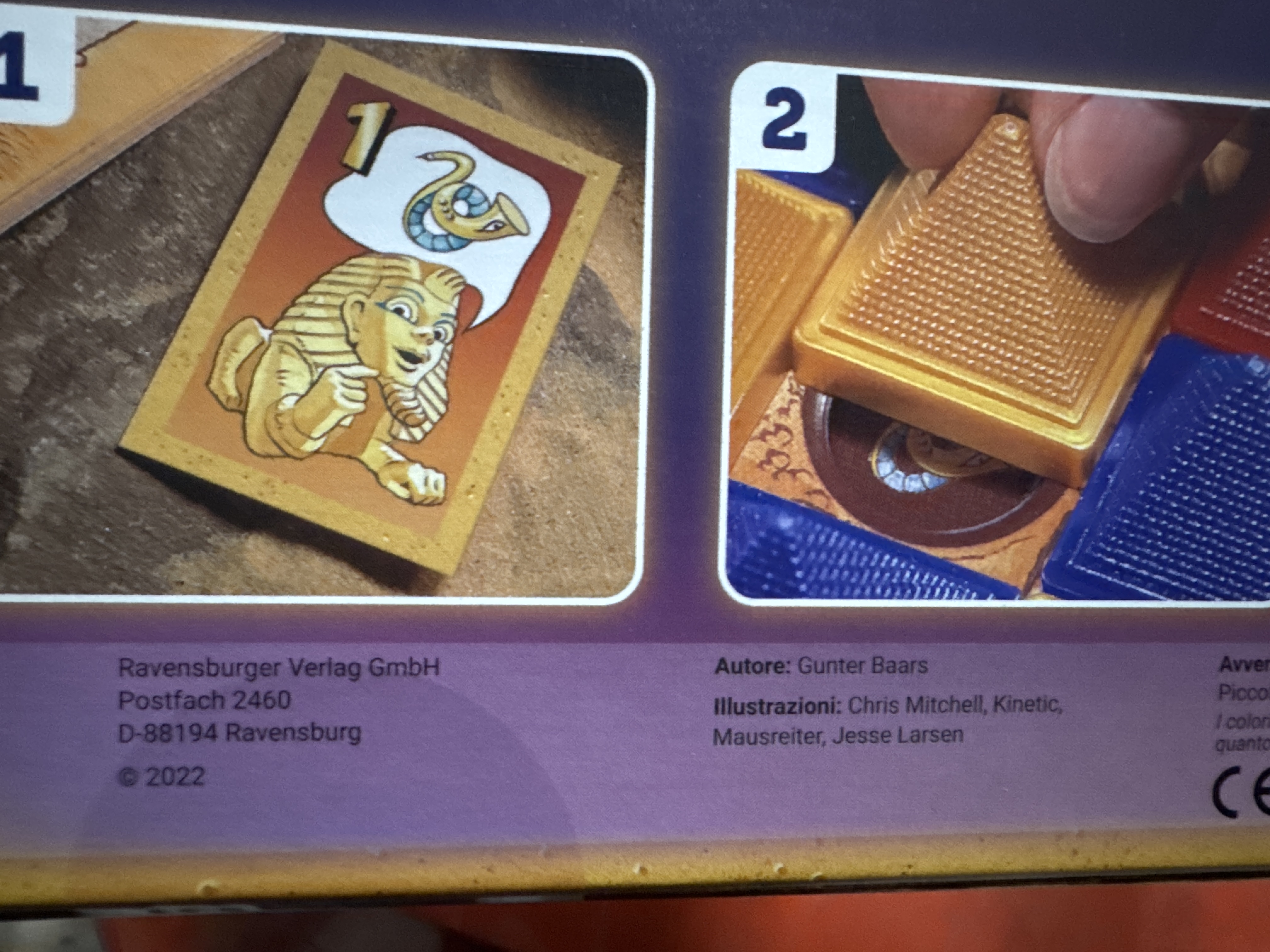 RAVENSBURGER Faraon 25th Anniversario Nuova Edizione GIOCO DA TAVOLO