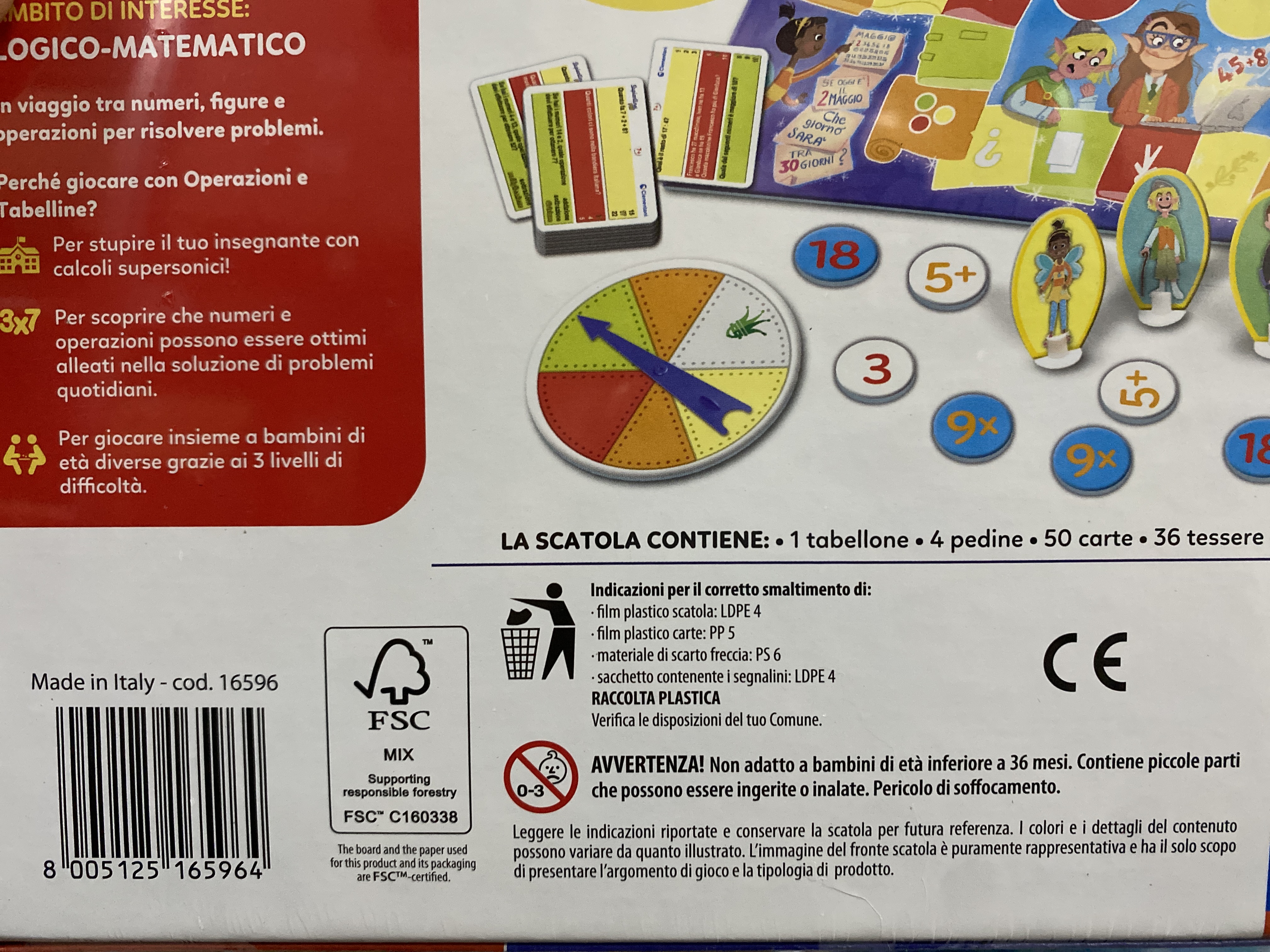 Giochi di matematica per la 1, 2, 3, 4, 5 elementare e prima media Giochi di matematica per la 1, 2, 3, 4, 5 elementare e prima media